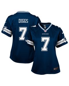 Girls Youth Dallas Cowboys Trevon Diggs Navy Game Jersey