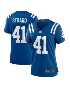 Grant Stuard 41 Indianapolis Colts Women’s Game Jersey – Royal