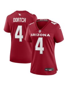 Greg Dortch 4 Arizona Cardinals Women’s Game Jersey – Cardinal