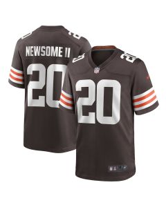 Gregory Newsome II 20 Cleveland Browns Men Game Jersey – Brown