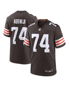 Hakeem Adeniji 74 Cleveland Browns Game Men Jersey – Brown