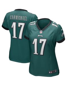 Harold Carmichael 17 Philadelphia Eagles Women Game Retired Jersey – Midnight Green