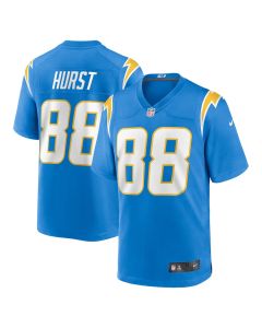 Hayden Hurst 88 Los Angeles Chargers Team Game Men Jersey – Powder Blue