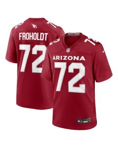 Hjalte Froholdt 72 Arizona Cardinals Team Game Men Jersey – Cardinal