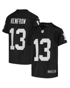 Hunter Renfrow 13 Las Vegas Raiders YOUTH Game Jersey – Black