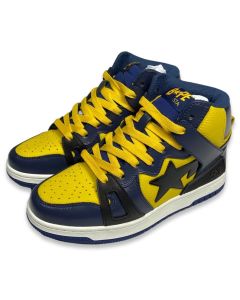 A Bathing Ape Bape Sta 93 Hi Michigan - Classic High Top Sneakers