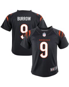 Infant Cincinnati Bengals Joe Burrow Black Game Jersey