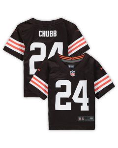 Infant Cleveland Browns Nick Chubb Brown Game Jersey