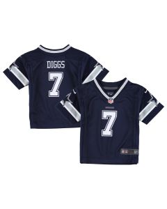 Infant Dallas Cowboys Trevon Diggs Navy Game Jersey