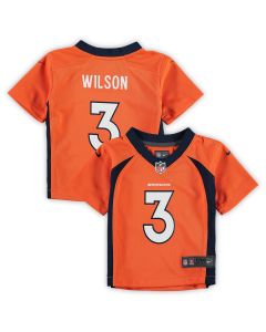Infant Denver Broncos Russell Wilson Orange Game Jersey