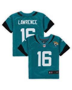 Infant Jacksonville Jaguars Trevor Lawrence Teal Game Jersey