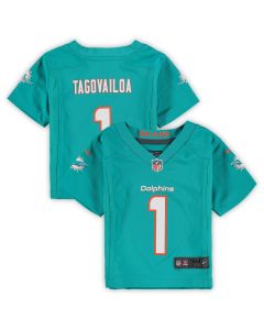 Infant Miami Dolphins Tua Tagovailoa Aqua Game Jersey