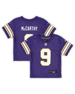 Infant Minnesota Vikings J.J. McCarthy Purple Alternate Player Game Jersey