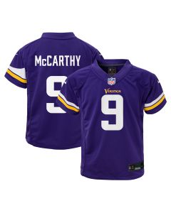 Infant Minnesota Vikings J.J. McCarthy Purple Team Player Game Jersey