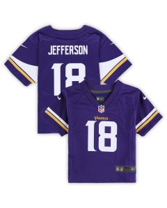Infant Minnesota Vikings Justin Jefferson Purple Player Game Jersey