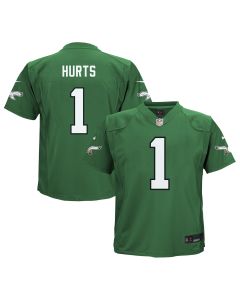 Infant Philadelphia Eagles Jalen Hurts Kelly Green Alternate Game Jersey