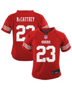 Infant San Francisco 49ers Christian McCaffrey Scarlet Team Player Game Jersey
