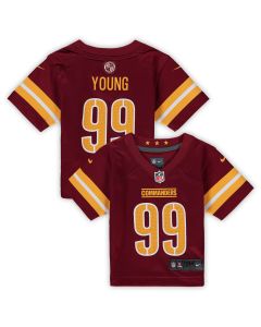 Infant Washington Commanders Chase Young Burgundy Game Jersey