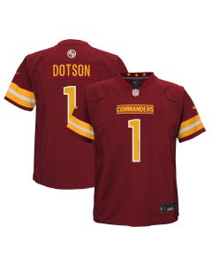 Infant Washington Commanders Jahan Dotson Burgundy Game Jersey