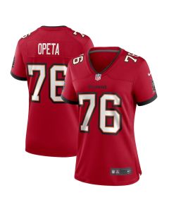Iosua Opeta 76 Tampa Bay Buccaneers Women’s Game Jersey – Red