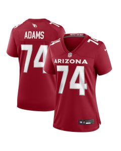 Isaiah Adams 74 Arizona Cardinals Women’s Game Jersey – Cardinal