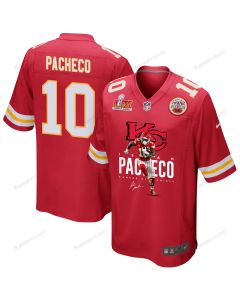 Isiah Pacheco 10 Kansas City Chiefs Best Running Back Game Men Jersey – Red