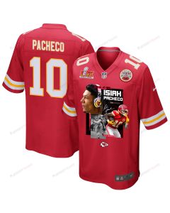 Isiah Pacheco 10 Kansas City Chiefs Pop Up Game Men Jersey – Red
