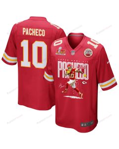 Isiah Pacheco 10 Kansas City Chiefs The Legend Game Men Jersey – Red