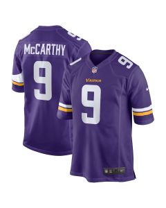 J.J. McCarthy 9 Minnesota Vikings 2024 NFL Draft First Round Pick Player Game Jersey – Purple