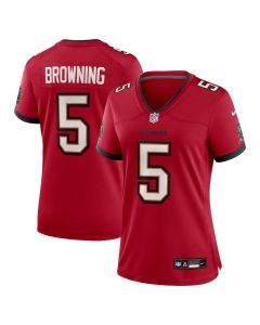 Jack Browning 5 Tampa Bay Buccaneers Women’s Game Jersey – Red