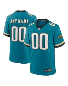 Jacksonville Jaguars Prowler Throwback Player Game Men Custom Jersey – Teal