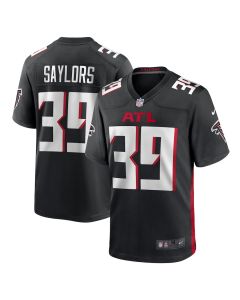 Jacob Saylors 39 Atlanta Falcons Game Men Jersey – Black