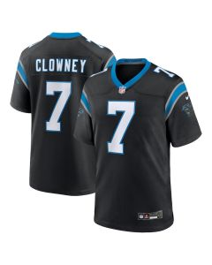 Jadeveon Clowney 7 Carolina Panthers Game Men Jersey – Black