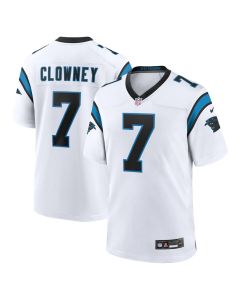 Jadeveon Clowney 7 Carolina Panthers Game Men Jersey – White