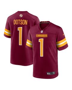Jahan Dotson 1 Washington Commanders Men Game Jersey – Burgundy