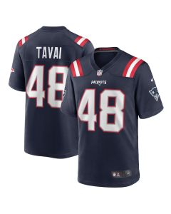 Jahlani Tavai 48 New England Patriots Men Game Jersey – Navy