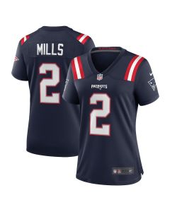 Jalen Mills 2 New England Patriots Women Game Jersey – Navy