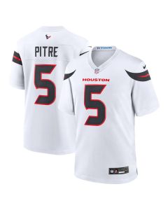 Jalen Pitre 5 Houston Texans Game Jersey – Men, White