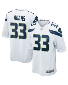 Jamal Adams 33 Seattle Seahawks Men Game Jersey – White