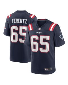 James Ferentz 65 New England Patriots Men Game Jersey – Navy