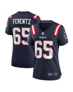 James Ferentz 65 New England Patriots Women Game Jersey – Navy