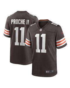 James Proche II 11 Cleveland Browns Game Men Jersey – Brown