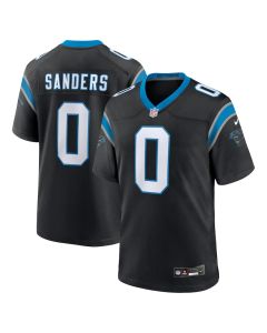 Ja’Tavion Sanders 0 Carolina Panthers Game Men Jersey – Black