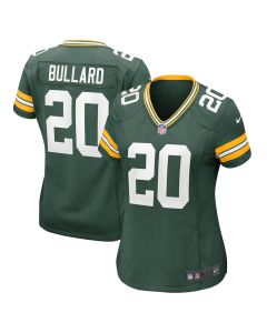Javon Bullard 20 Green Bay Packers Women’s Game Jersey – Green