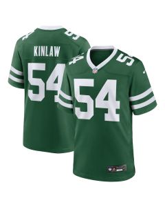 Javon Kinlaw 54 New York Jets Team Game Men Jersey – Legacy Green