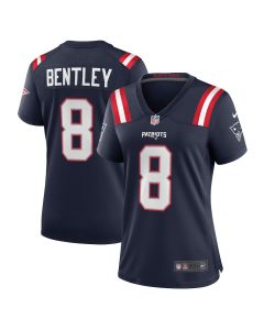 Ja’Whaun Bentley 8 New England Patriots Women Game Jersey – Navy