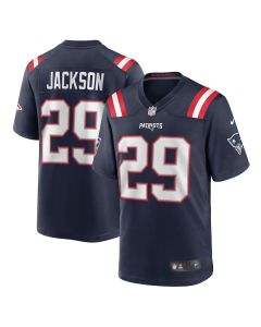 JC Jackson 29 New England Patriots Game Men Jersey – Navy