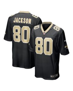 Jermaine Jackson 80 New Orleans Saints Game Men Jersey – Black
