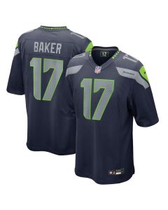 Jerome Baker 17 Seattle Seahawks Game Men Jersey – College Navy