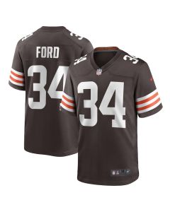 Jerome Ford 34 Cleveland Browns Game Men Jersey – Brown